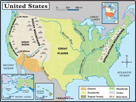 Key principles of MAP Map Of The Great Plains